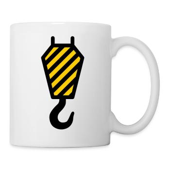 crane hook - Mug - white - Right