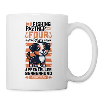 Fishing and Argentine Pila - Mug - white - Right