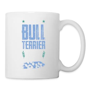 Bull Terrier Chiens Papa - Mug blanc - blanc - Droite