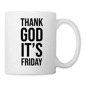Thank God Its Friday - Mug - white - Right