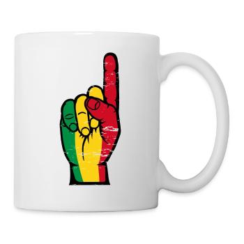 Mali flag number 1 used - Mug - white - Right
