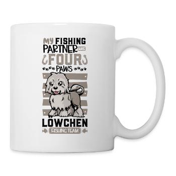 Fishing and Lions - Mug - white - Right