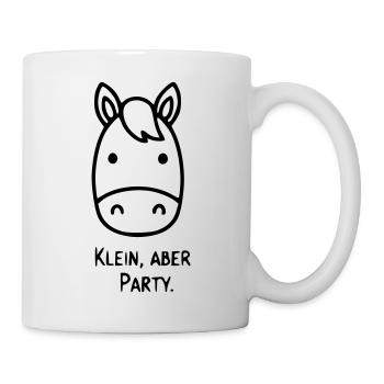 Cheval mignon | Petit mais festif ! - Mug blanc - blanc - Droite