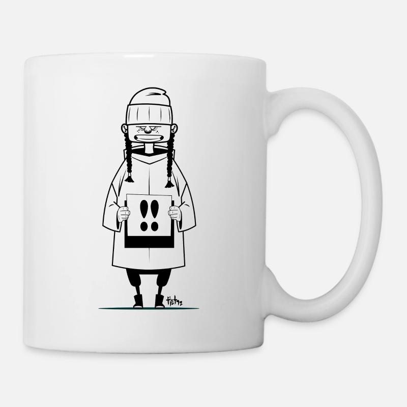 Greta - Mug blanc - blanc