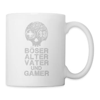 Gamer Gamer Nerd Father Saying Father's Day Funny - Mug - white - Right