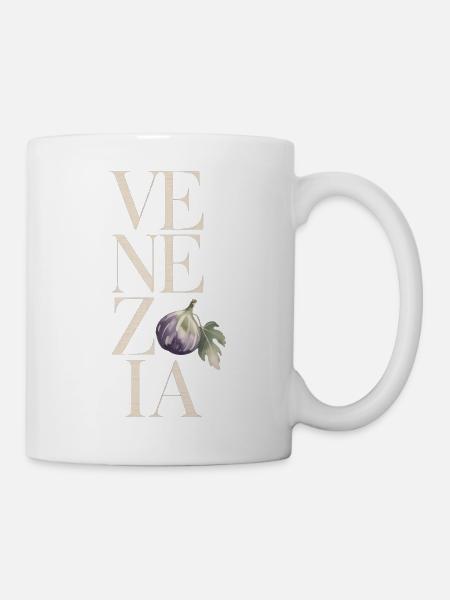 VENEZIA – Feigen - Tasse - Weiß