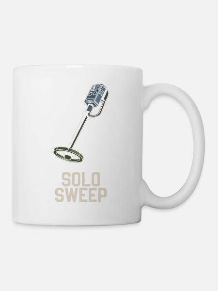 Introvertierter Metalldetektor-hobbyist - Tasse - Weiß