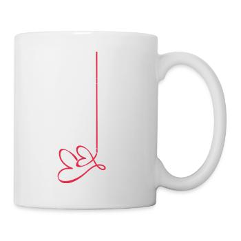 Lebe deinen Traum - Tasse - Weiß - Rechts