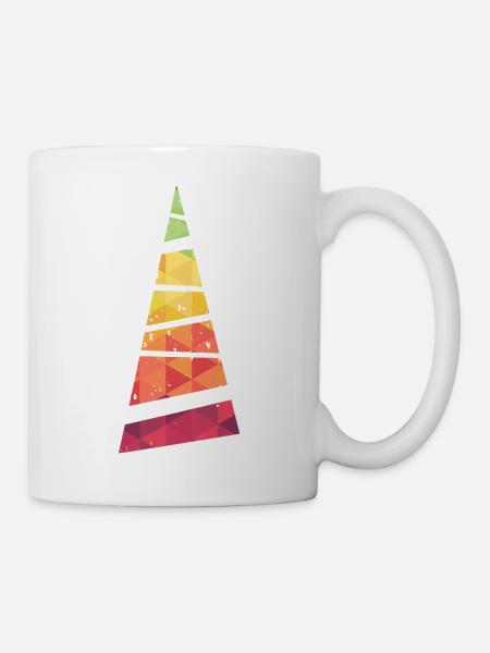 Christmas Tree - Weihnachtsbaum - Weihnachten - Tasse - Weiß