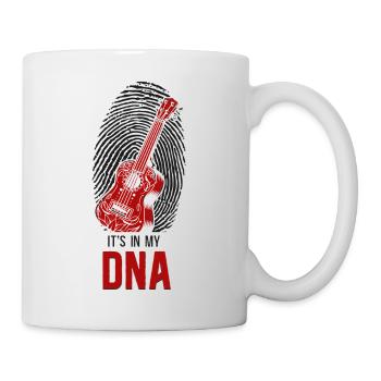 Hawaiian Ukulele Uke Fingerprint - Tasse - Weiß - Rechts