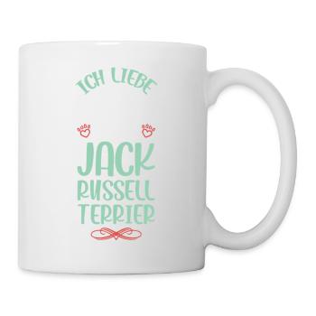 I love my Jack Russell Terrier - Mug - white - Right