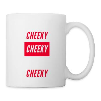 Cheeky Block Typography - Mug - white - Right