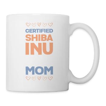 Zertifizierte Shiba Inu Mama - Tasse - Weiß - Rechts