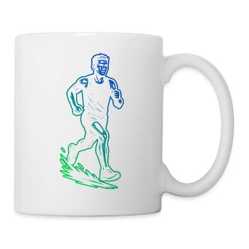 Fonctionnement facile : design intemporel - Mug blanc - blanc - Droite