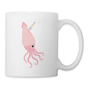 Unicorn Squid Tintenfisch Einhorn - Mug - white - Right