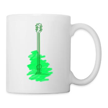 Guitar Watercolor - Mug - white - Right