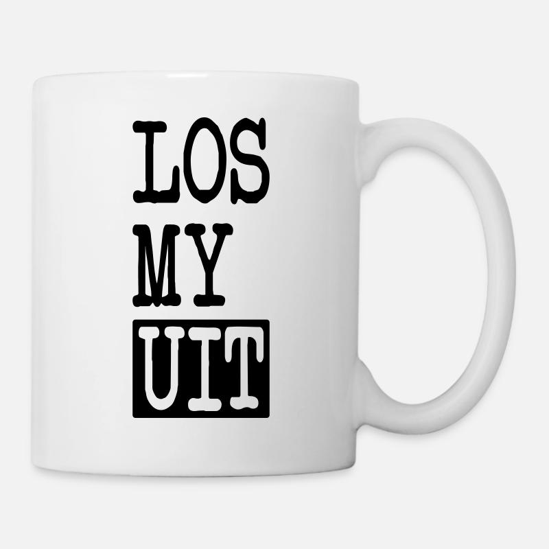 LOS MY UIT - Mug - white