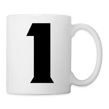 1 - Tasse - Weiß - Rechts