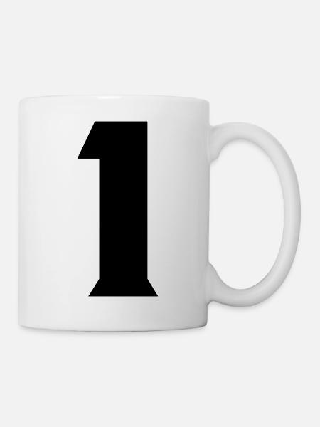 1 - Tasse - Weiß
