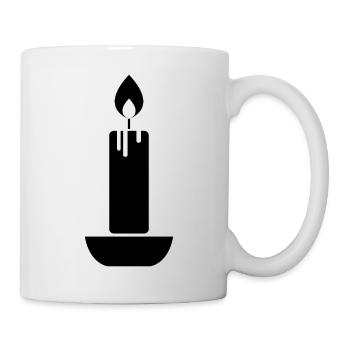 candle - Mug - white - Right