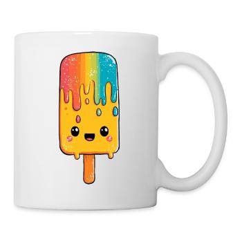 Rainbow Popsicle Happiness - Mug - white - Right