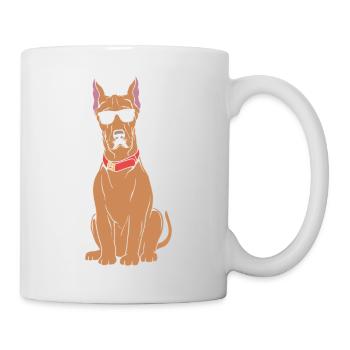 Dogue allemand - Mug blanc - blanc - Droite