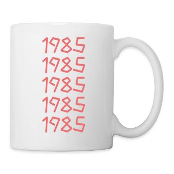 Dim 1985 - Mug blanc - blanc - Droite