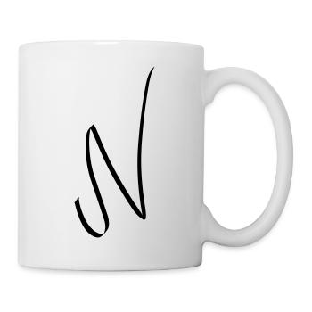 Letter N - Mug - white - Right