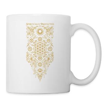 Spiritualität Spirituell geschützte Heilige Geometrie - Tasse - Weiß - Rechts