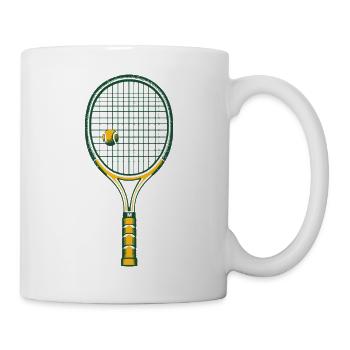 Matchball Mentalität - Tasse - Weiß - Rechts