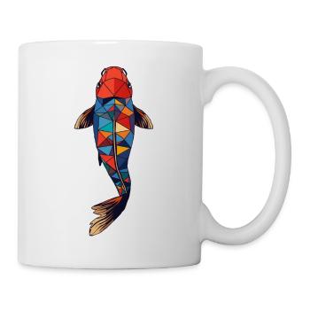 Calm as a koi - Mug - white - Right