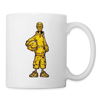 Basketballer Ball Sport - Tasse - Weiß - Rechts