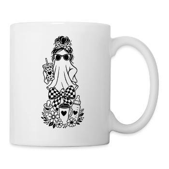 Mama Geist - Tasse - Weiß - Rechts