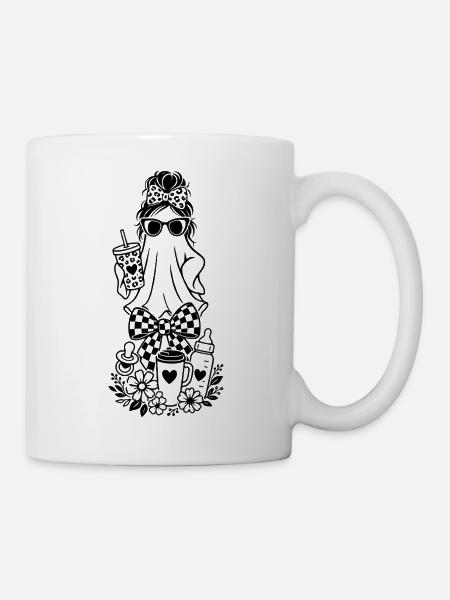 Mama Geist - Tasse - Weiß