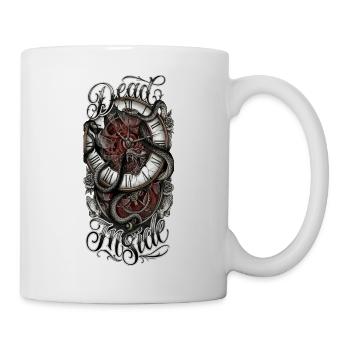 Ouroboros Uhrwerk-Schlangen - Tasse - Weiß - Rechts