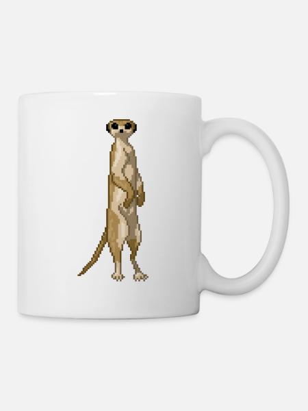 Suricate - Mug blanc - blanc