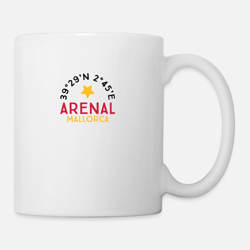 Arenal Mallorca - Mug blanc - blanc