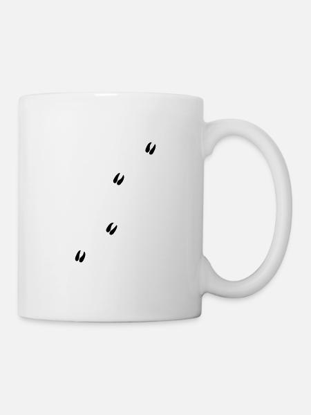 Mouflon cornes de bélier bélier détecte - Mug blanc - blanc