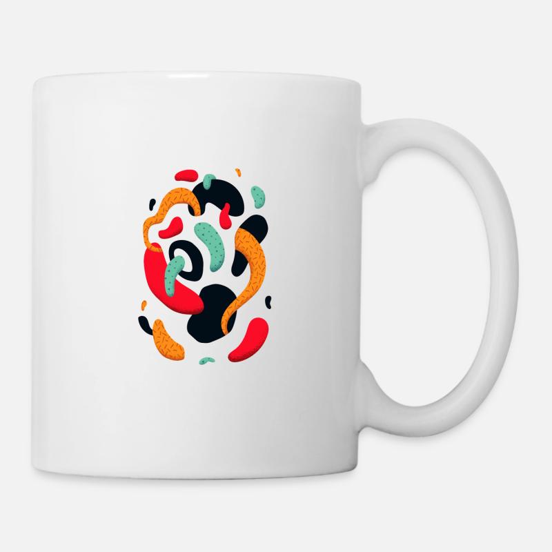 Abstract - Mug - white