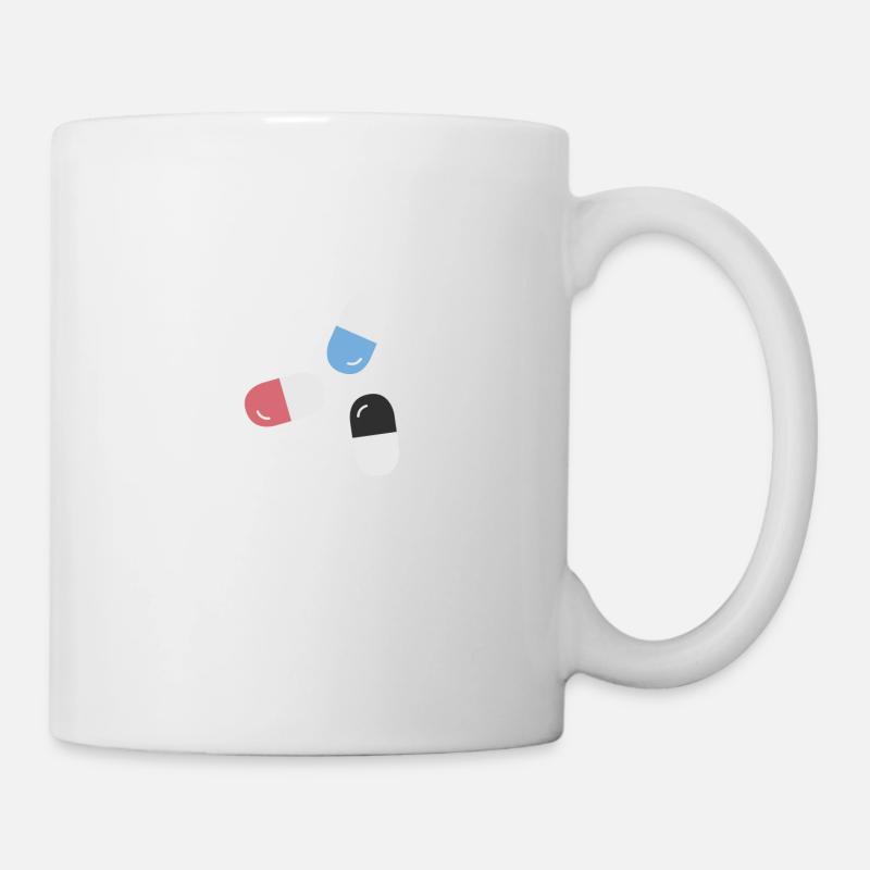 pilules - Mug blanc - blanc