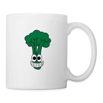 Happy broccoli - Mug - white - Right
