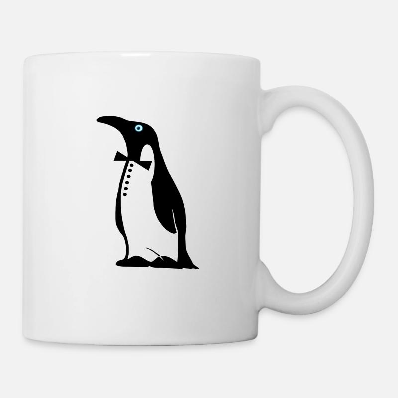 Pinguin Motiv - Tasse - Weiß