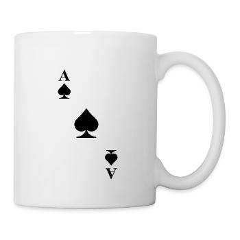 Cartes - Mug blanc - blanc - Droite