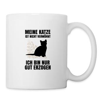 Ma chemise de chat · Animaux domestiques · Cadeau - Mug blanc - blanc - Droite