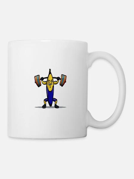 Strong and fit! - Mug - white