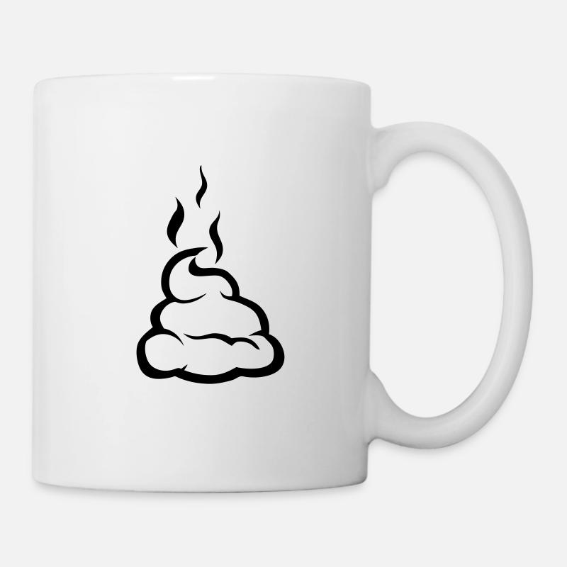 poop shit poop 15 - Mug - white