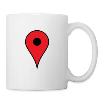 Funny Location Maps - Mug - white - Right