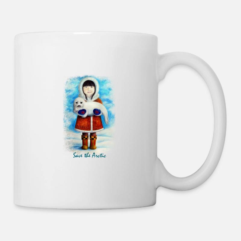 Save the Arctic - Tasse - Weiß