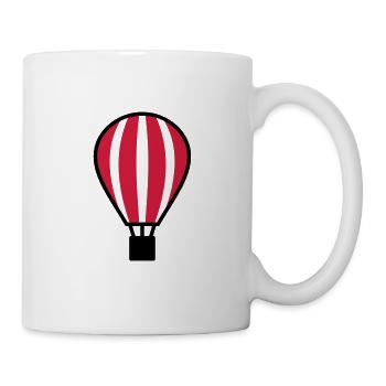 Ballon - Tasse - Weiß - Rechts