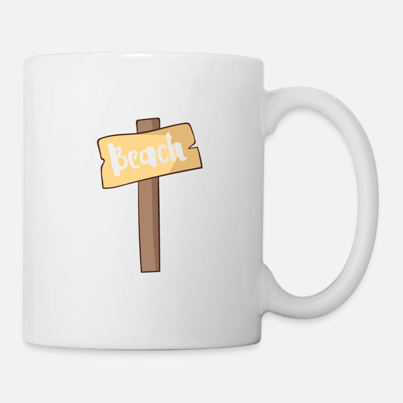 Beach - Mug - white
